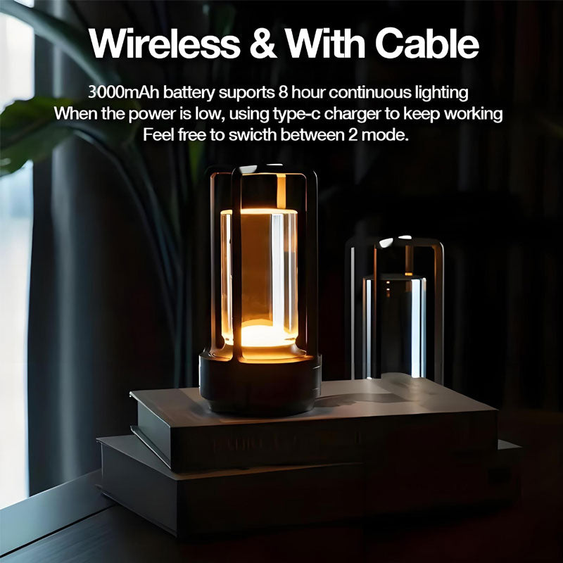 IWASHI Cordless Table Lamps Rechargeable LED Desk Lamps Gold Battery Operated Table Light with 3 Color Stepless Dimmable, Portable for Outdoor Patio Bar Restaurants Bedroom Bedside