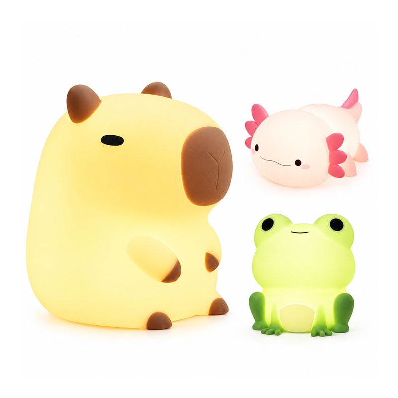 IWASHI Rechargeable Dimmable Bedside Lamp with Touch Control for Kids Lighting