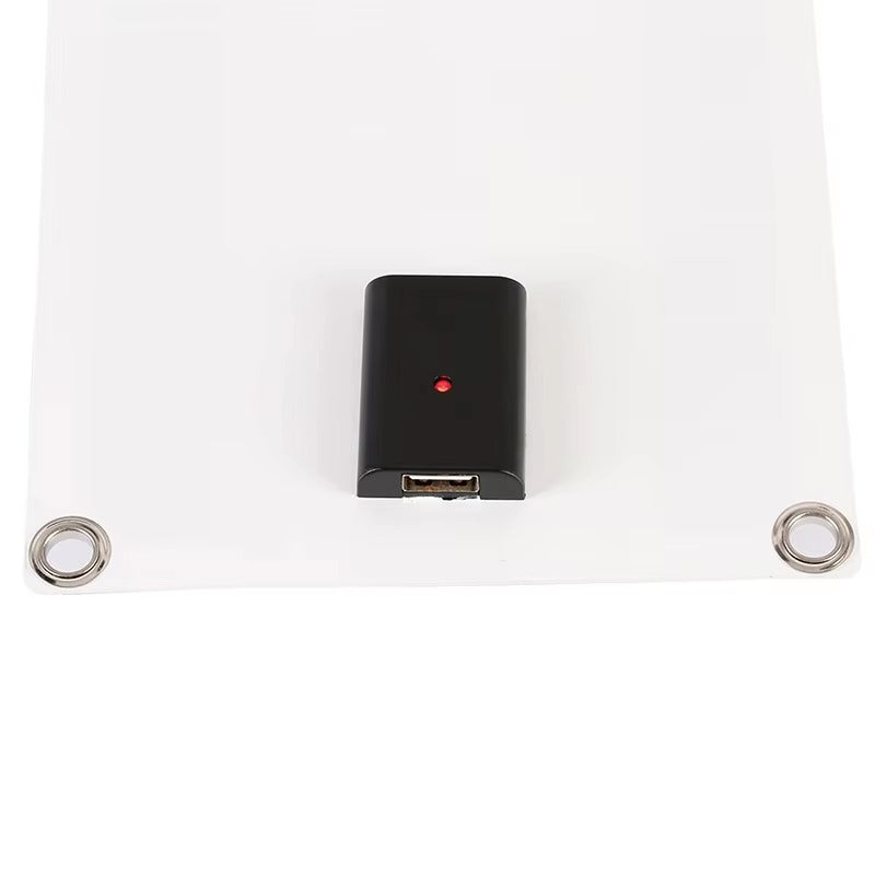 IWASHI Panel Solar Portátil de 30W con USB, Cargador Impermeable para Camping