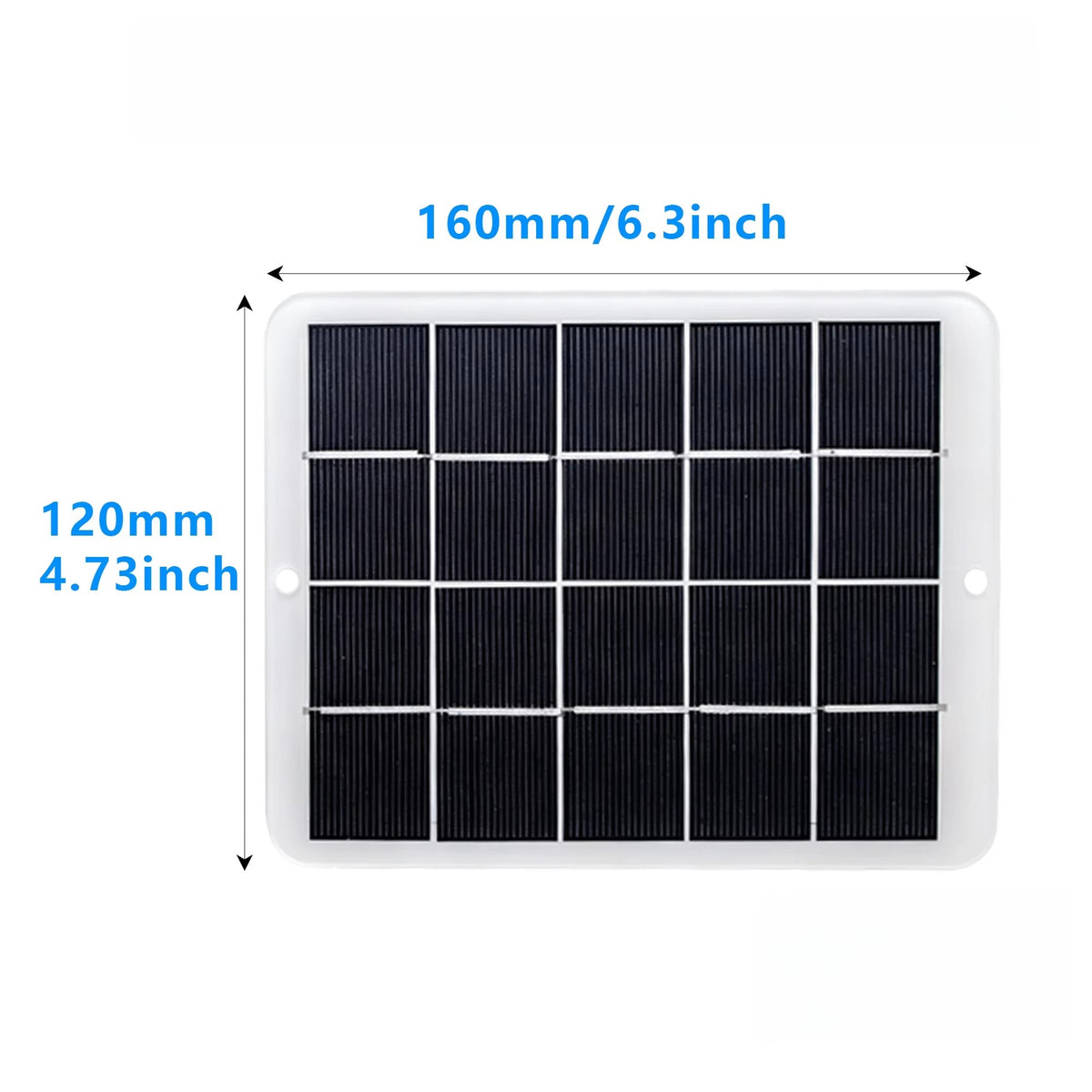 IWASHI 3W USB Solar Panel 5V Portable Charger for Camping & Hiking