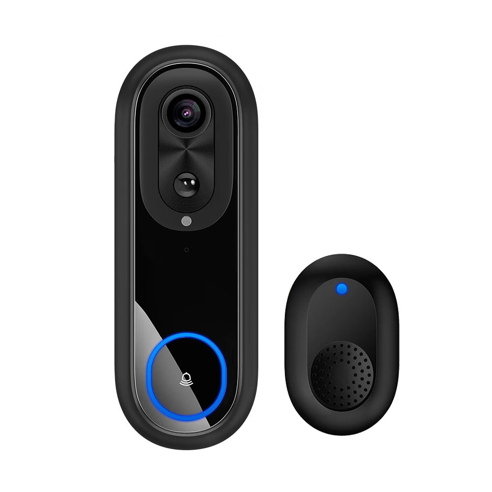 IWASHI 5G/2.4G WiFi Video Doorbell Camera, 1080P, 7000mAh Battery, Tuya APP