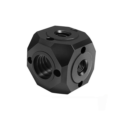 Stand Adapter, 1/4"-20 Screw Hole to 3/8" Screw Hole, Arri Standard Adapter, Anti-Slip, Aluminum Alloy Construction, Portable and Durable