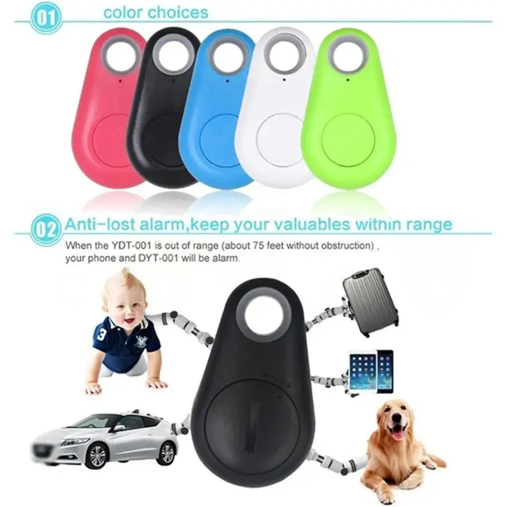 IWASHI Mini Bluetooth Tracker Anti-Lost Bluetooth 5.0 Tracker for Kids, Elderly, Pets, Keys & Bags – Mini Smart Locator