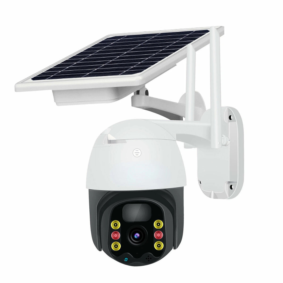 IWASHI Q5H Solar Powered 3MP WiFi Wireless Security Camera – Outdoor PTZ Dome with AI Auto Tracking, Two-Way Audio, Built-in Battery, Night Vision, IP66 Weatherproof