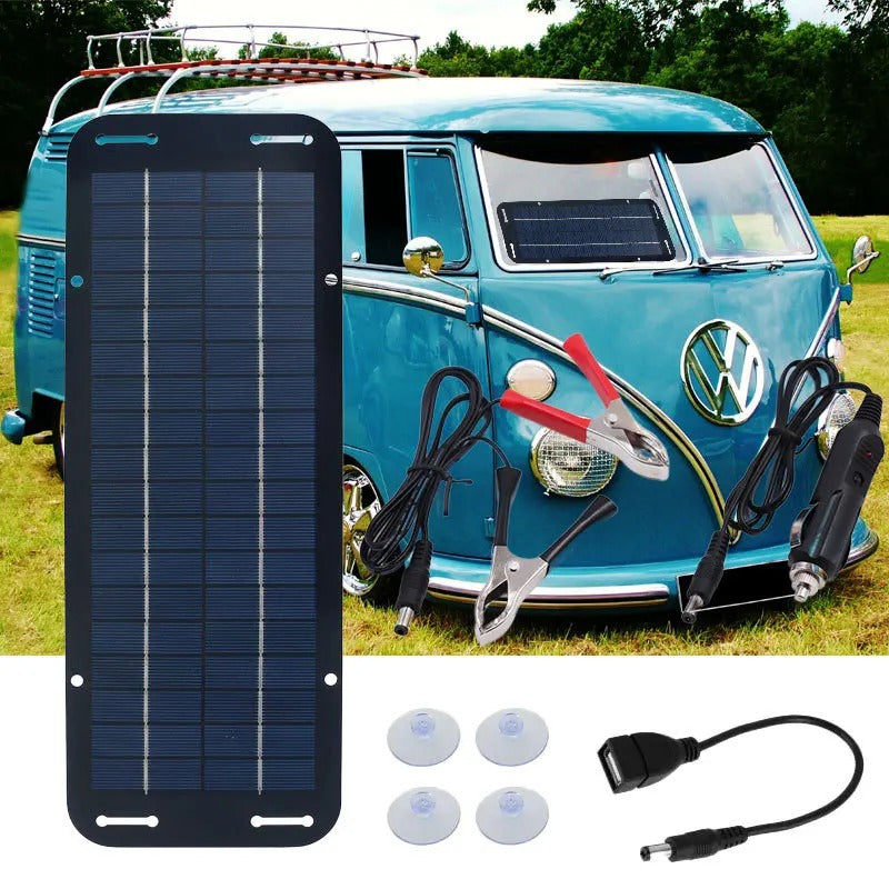 IWASHI 60W 12V Solar Panel Battery Charger, Trickle Charger for RV, Boat, Van & Home