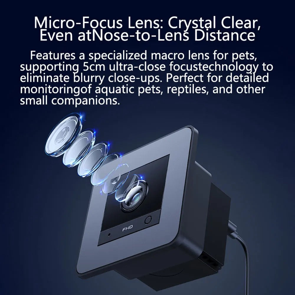 IWASHI 1080P WiFi Camera with Two-Way Audio, Motion Detection & Night Vision