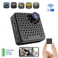 IWASHI Mini 1080P WiFi Security Camera, Smart Portable Indoor Cam with Night Vision, Motion Detection, 1100mAh Battery, TF Card Recording, Multi-User Live View, Compatible with Android & iOS