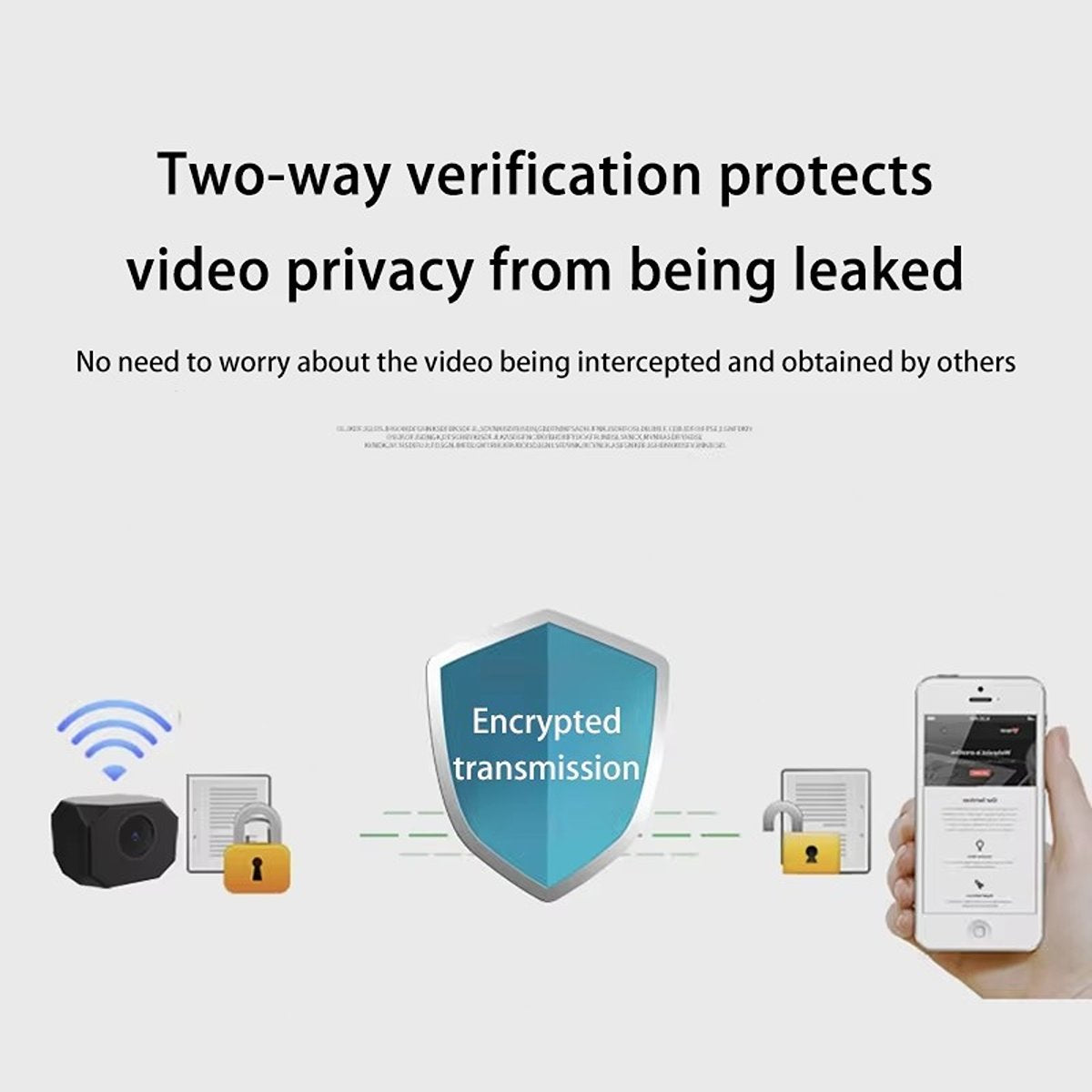 IWASHI Wireless Mini Security Camera 4K HD Night Vision Motion Detection WiFi Smart Home Surveillance Camcorder Monitor