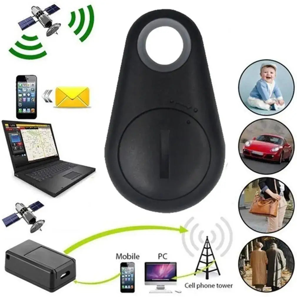 IWASHI Mini Bluetooth Tracker Anti-Lost Bluetooth 5.0 Tracker for Kids, Elderly, Pets, Keys & Bags – Mini Smart Locator