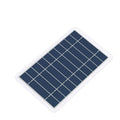 IWASHI 5W 5V USB Solar Panel Charger, Portable Waterproof Solar Charger for Camping Hiking
