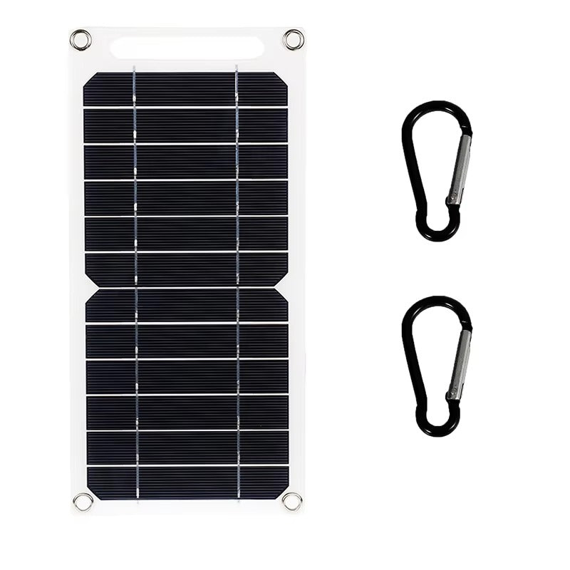 IWASHI Panel Solar Portátil de 30W con USB, Cargador Impermeable para Camping