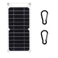 IWASHI Panel Solar Portátil de 30W con USB, Cargador Impermeable para Camping