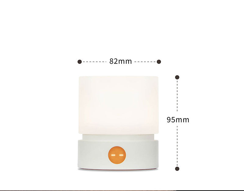 IWASHI Rechargeable Touch Table Lamp with Stepless Dimming & Timer